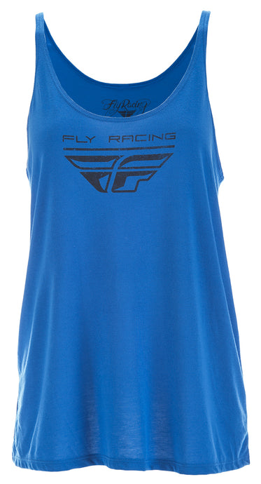 FLY WOMEN'S IMPRINT TANK ROYAL BLUE MD 356-6141M image 1