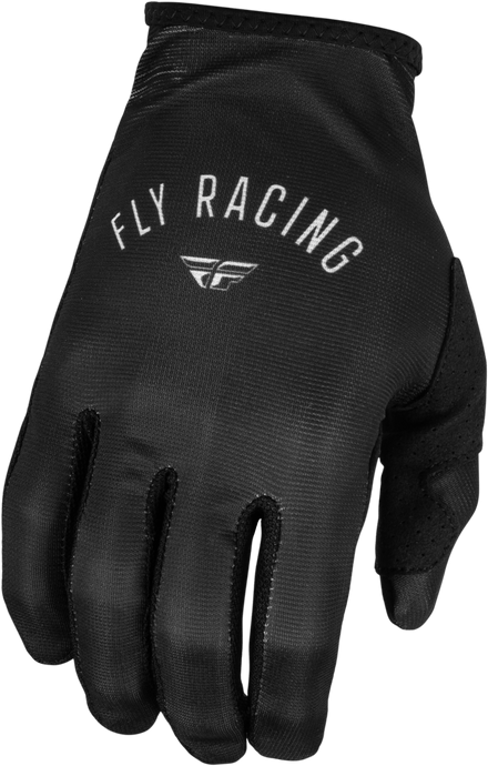 GIRL'S LITE GLOVES BLACK/LIGHT GREY YL 377-610YL image 1