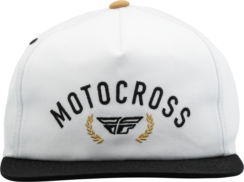 Load image into Gallery viewer, FLY CHAMPION HAT WHITE/BLACK 351-0016 image 2
