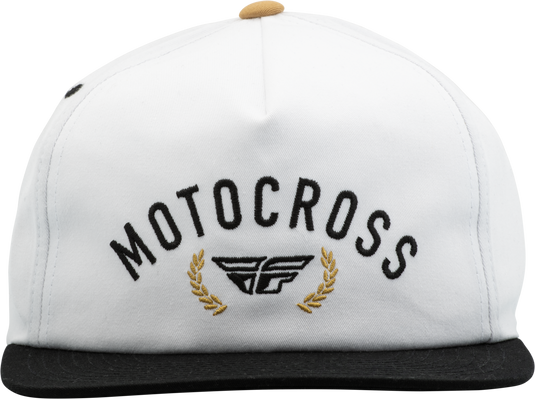 FLY CHAMPION HAT WHITE/BLACK 351-0016 image 2