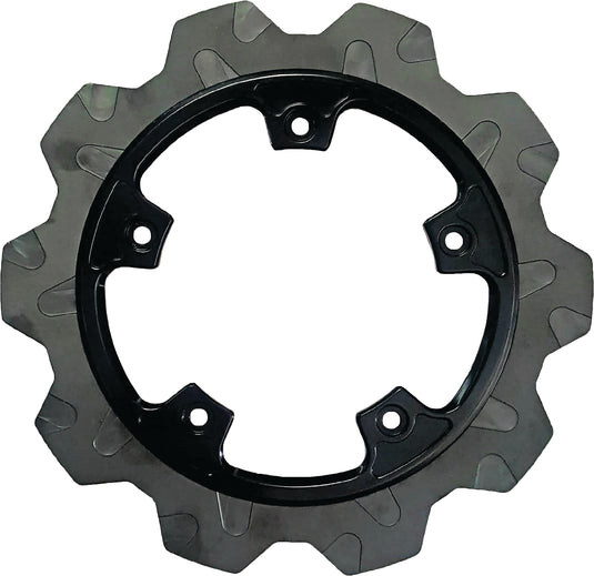 HIGH CARBON STEEL PERIMETER ROTOR BLACK 11.8