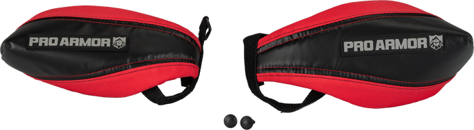 HAND GUARDS BLK/RED HGP100-BK/RD image 1