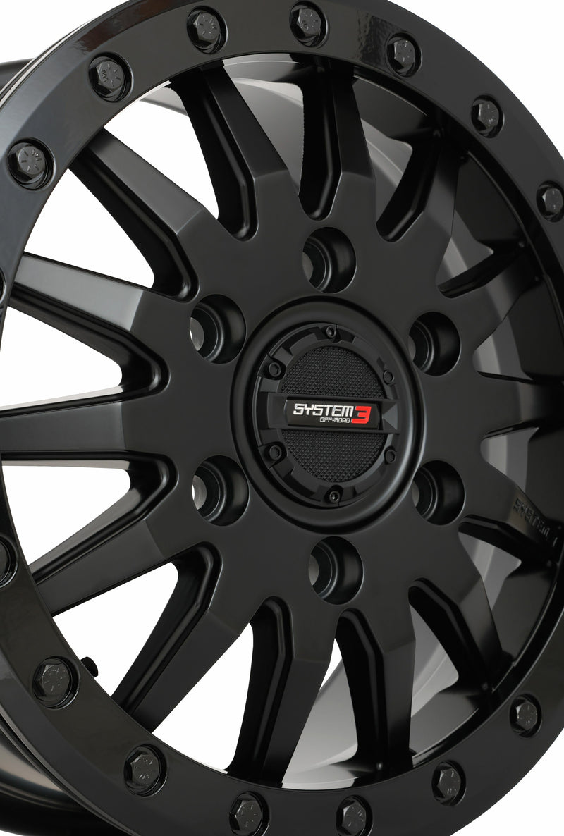 Load image into Gallery viewer, SB8 WHEEL 15X7 6+1 (+68MM) 6/5.5 MATTE BLACK 15S3-8566 image 2
