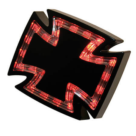 GOTHIC LED TAIL/BRAKE LIGHT EACH BLACK 255-095 image 1