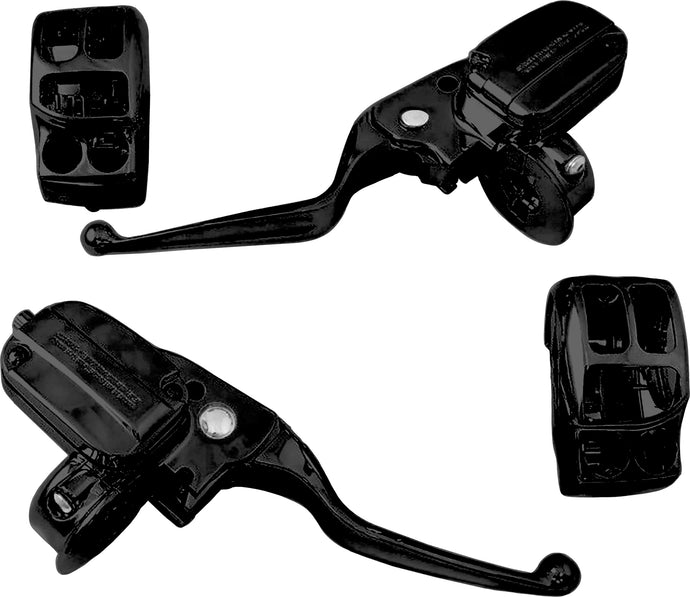 HANDLEBAR CONTROL KIT BLK HYD CLUTCH `17-20 FLH 53983 image 1