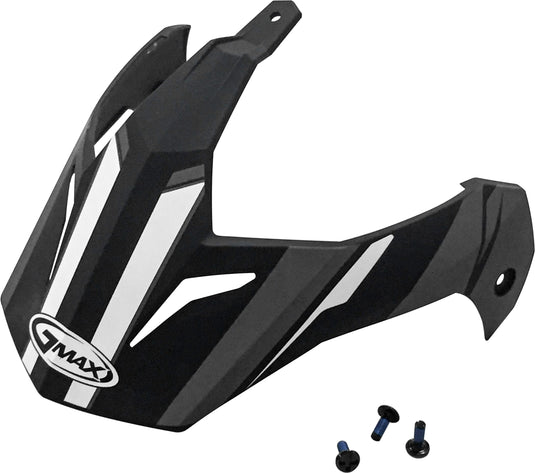 VISOR W/SCREWS EXPEDITION MATTE BLACK/DARK SILVER GM-11 G0110?? image 1