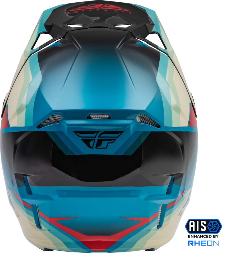 Load image into Gallery viewer, FORMULA CP RUSH HELMET BLACK/STONE/DARK TEAL 2X 73-00222X image 2
