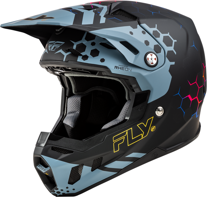 FORMULA CC TEKTONIC HELMET MATTE BLACK/SLATE/BLUE XL 73-4333X image 1