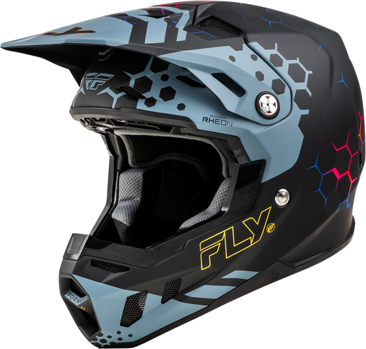 FORMULA CC TEKTONIC HELMET MATTE BLACK/SLATE/BLUE XL 73-4333X image 1