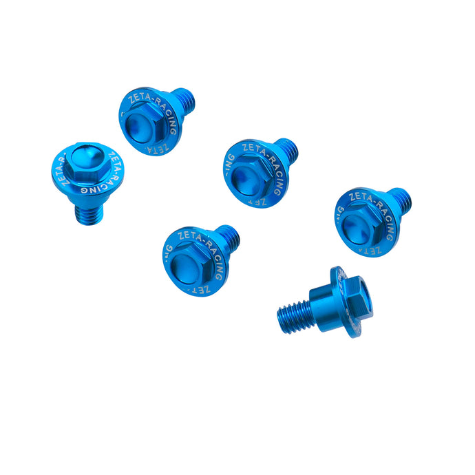 FORK GUARD BOLT HUS H-BLUE ZE88-9509 image 1