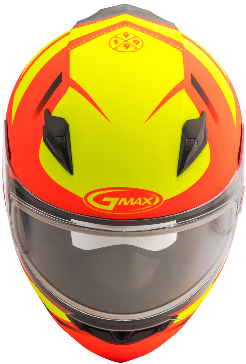 Load image into Gallery viewer, FF-49 FULL-FACE BERG SNOW HELMET HI-VIS ORANGE/YELLOW MD G2493685 FTC-26 image 5
