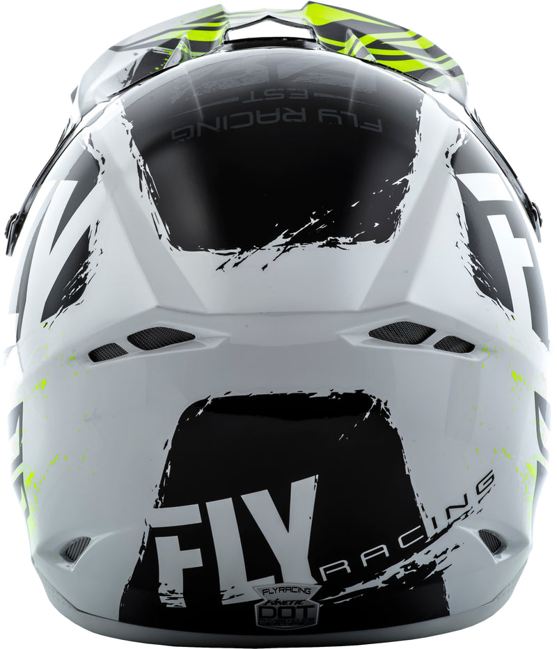 Load image into Gallery viewer, KINETIC BURNISH HELMET BLACK/WHITE/HI-VIS XL 73-3391-8-X image 2
