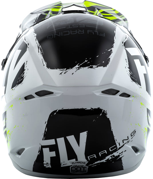 KINETIC BURNISH HELMET BLACK/WHITE/HI-VIS YS 73-3391-1-YS image 2