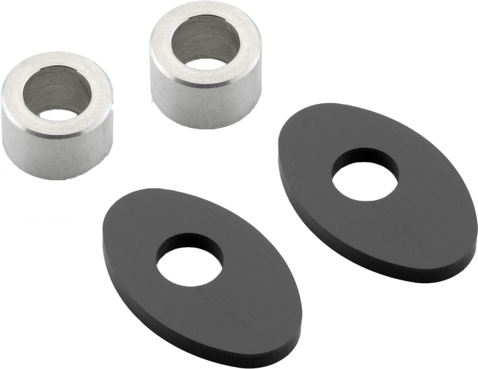 TURN SIGNAL MOUNTING KIT 2 PCS BLACK FR230B image 1
