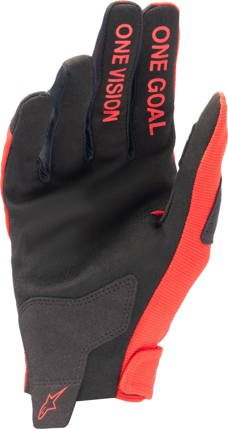 Load image into Gallery viewer, YOUTH RADAR GLOVES MARS RED/SILVER MD 3541824-385-M image 2
