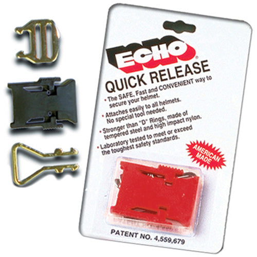 HELMET QUICK RELEASE - RED