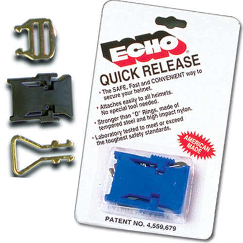 HELMET QUICK RELEASE - BLUE