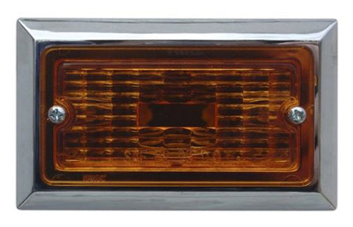 FLUSH MOUNT CLEARANCE LIGHT AMBER