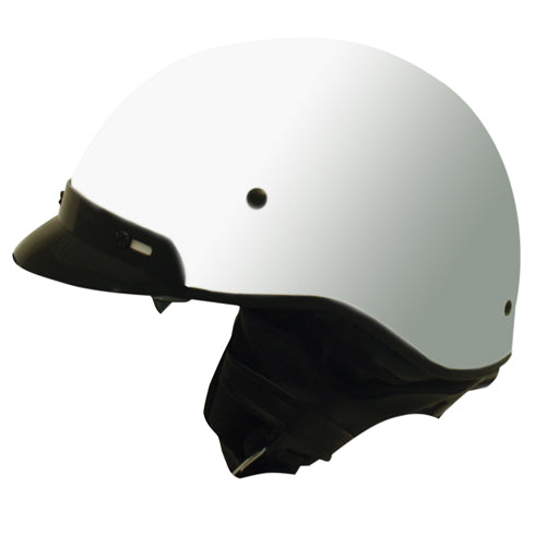 ZOAN ROUTE 66 HALF HELMET - MATTE WHITE - XL