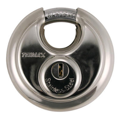 TRIMAX STAINLESS STEEL DISK STORAGE LOCK