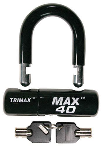 TRIMAX MULTI-PURPOSE DISC/CABLE LOCK/U-LOCK - BLACK