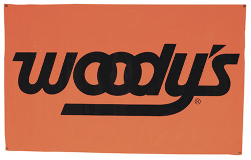 WOODY'S BANNER 30'X72