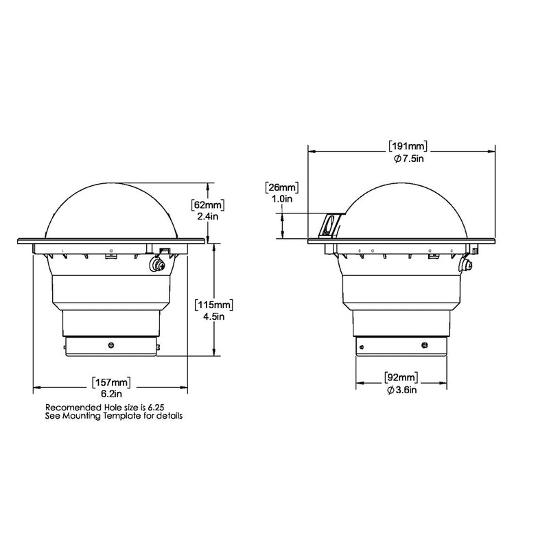 Load image into Gallery viewer, Ritchie SS-5000 SuperSport Compass - Flush Mount - Black [SS-5000]
