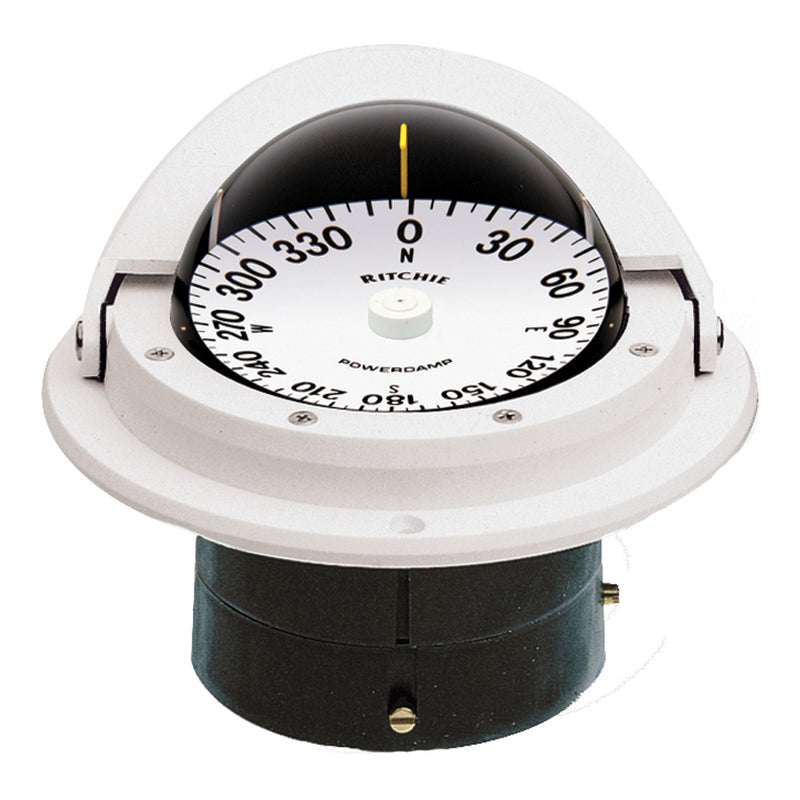 Load image into Gallery viewer, Ritchie F-82W Voyager Compass - Flush Mount - White [F-82W]
