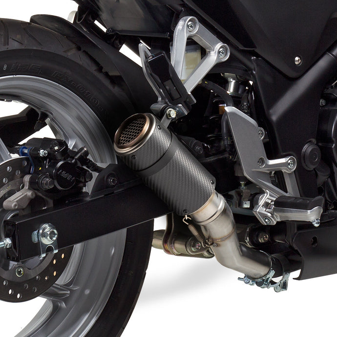 MGP STINGER SLIP-ON MATTE CARBON HON 41102-2405 image 1