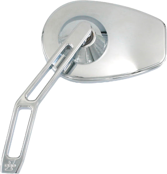 MICRO MIRROR V2 CUT STEM LEFT CHROME 102100 image 1