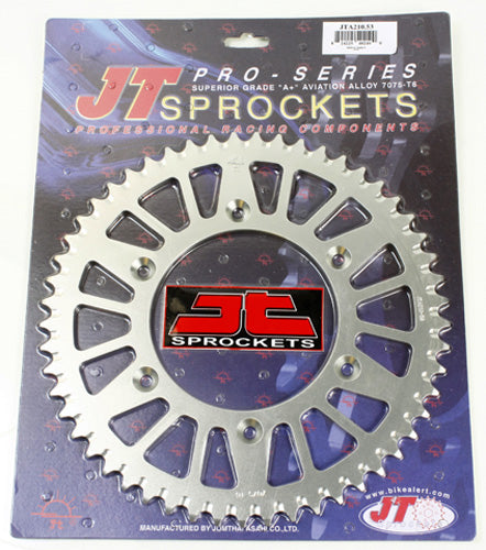 JT REAR ALLOY SPROCKET (JTA210), 53 TOOTH