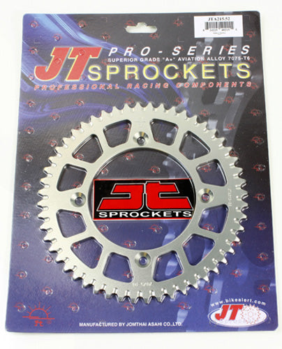 JT REAR ALLOY SPROCKET (JTA215), 52 TOOTH