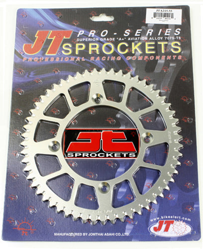 JT REAR ALLOY SPROCKET (JTA215), 55 TOOTH