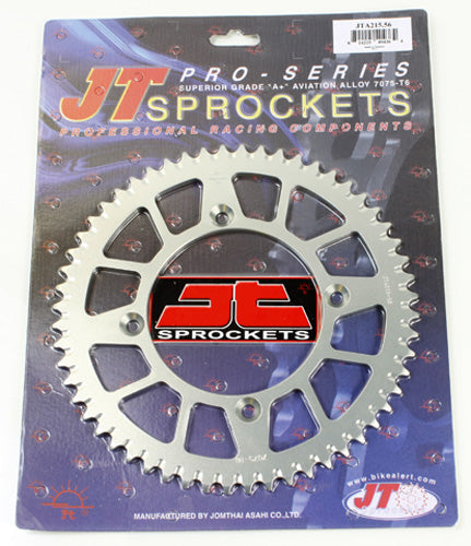 JT REAR ALLOY SPROCKET (JTA215), 56 TOOTH