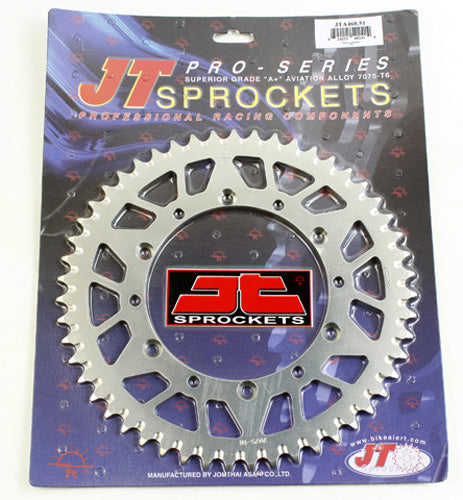 JT REAR ALLOY SPROCKET (JTA460), 51 TOOTH