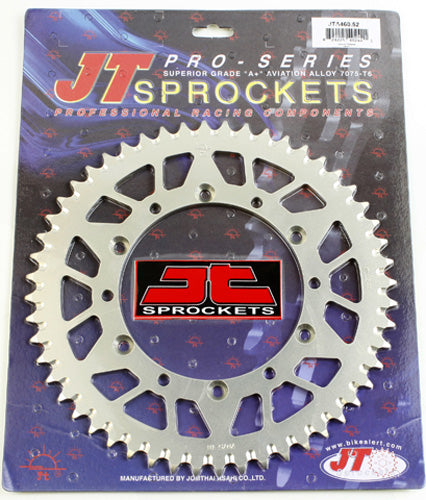 JT REAR ALLOY SPROCKET (JTA460), 52 TOOTH