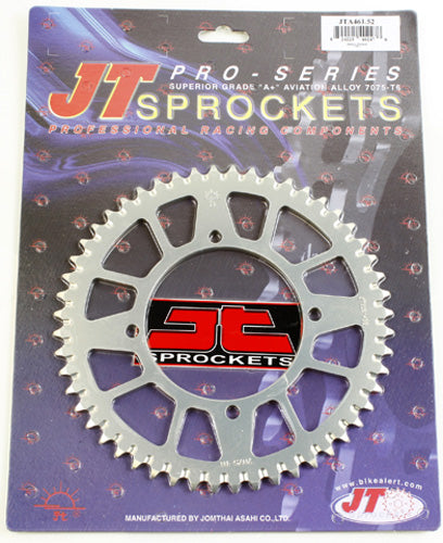 JT REAR ALLOY SPROCKET (JTA461), 52 TOOTH