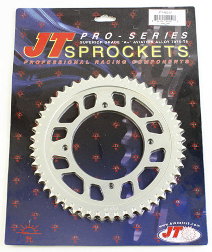 JT REAR ALLOY SPROCKET (JTA462), 51 TOOTH