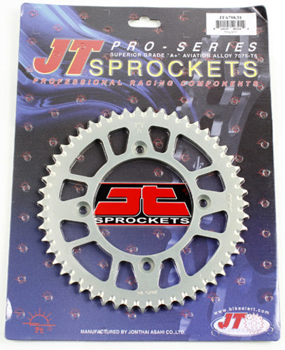 JT REAR ALLOY SPROCKET (JTA798), 51 TOOTH