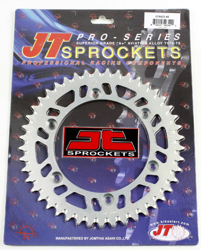 JT REAR ALLOY SPROCKET (JTA822), 45 TOOTH