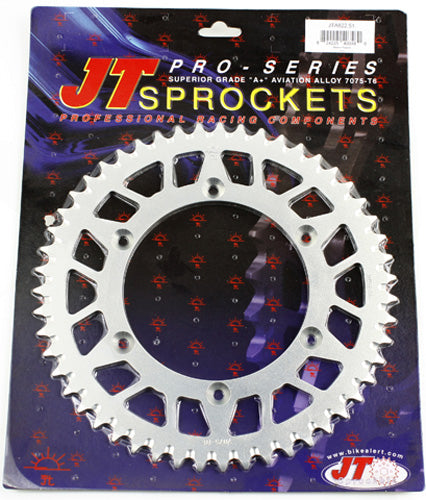 JT REAR ALLOY SPROCKET (JTA822), 51 TOOTH