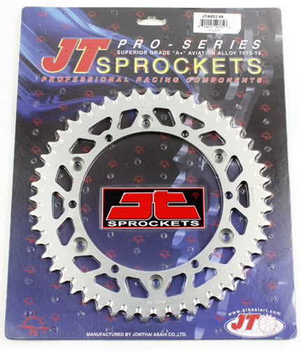 JT REAR ALLOY SPROCKET (JTA853), 49 TOOTH