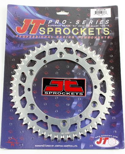 JT REAR ALLOY SPROCKET (JTA853), 50 TOOTH