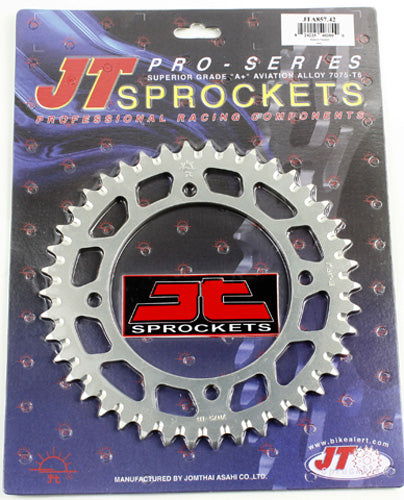 JT REAR ALLOY SPROCKET (JTA857), 42 TOOTH