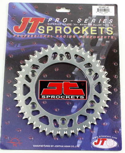 JT REAR ALLOY SPROCKET (JTA897), 42 TOOTH