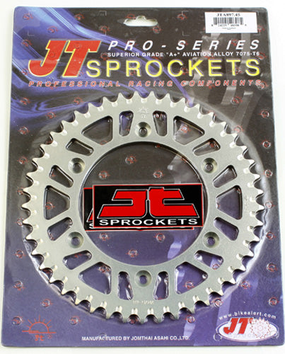 JT REAR ALLOY SPROCKET (JTA897), 45 TOOTH