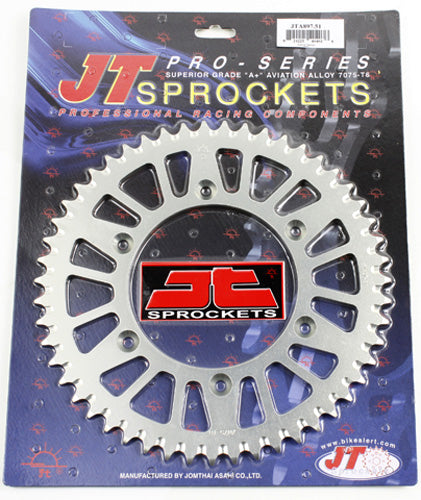 JT REAR ALLOY SPROCKET (JTA897), 51 TOOTH