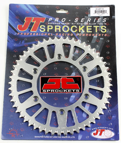 JT REAR ALLOY SPROCKET (JTA897), 52 TOOTH