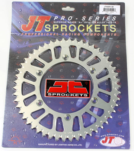 JT REAR ALLOY SPROCKET (JTA251), 50 TOOTH