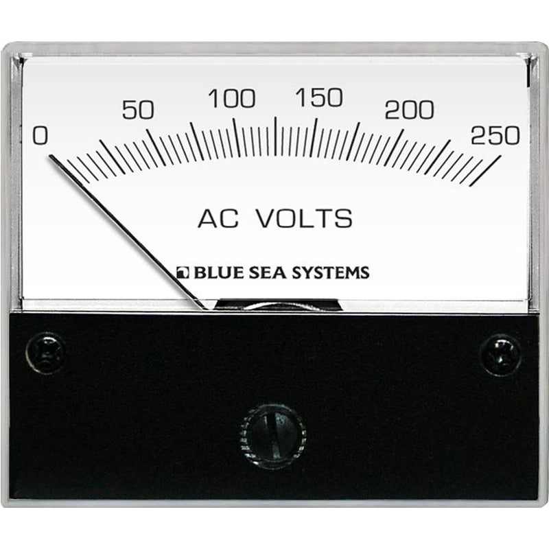 Load image into Gallery viewer, Blue Sea 9354 AC Analog Voltmeter 0-250 Volts AC [9354]
